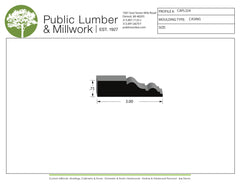 3/4"x3"  Casing CAPL324