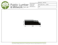 3/4"x3"  Casing CAPL325