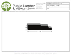 3/4"x3-3/4"  Casing CAPL3348