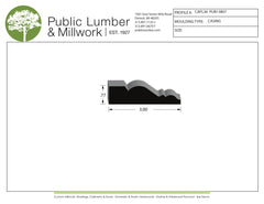 3/4"x3"  Casing CAPL36