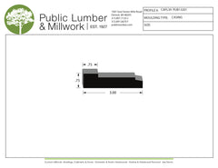 3/4"x3"  Casing CAPL39