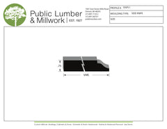 3/4" Ogee Moulding OGPL1