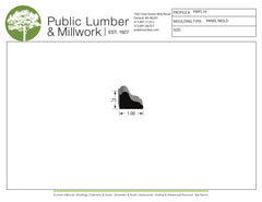 3/4"x1" Applied Moulding PMPL16