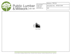 1/2"x11/16" Applied Moulding PMPL346