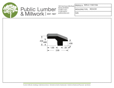 15/16"x2" Reducer RDPL21