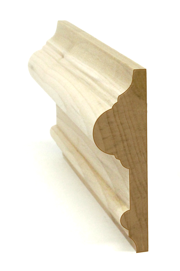1"x3-1/4" Chair Rail CHPL3141