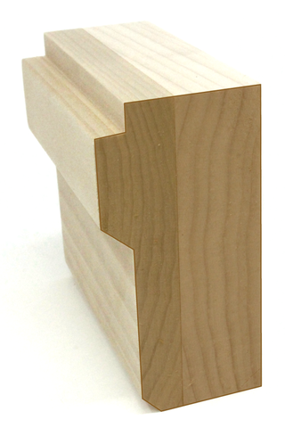 2"x3-7/8" Chair Rail CHPL3781