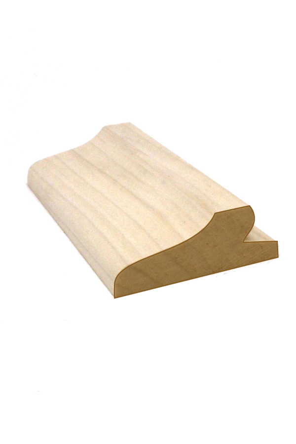 11/16"x2" Picture Frame Moulding PFPL22