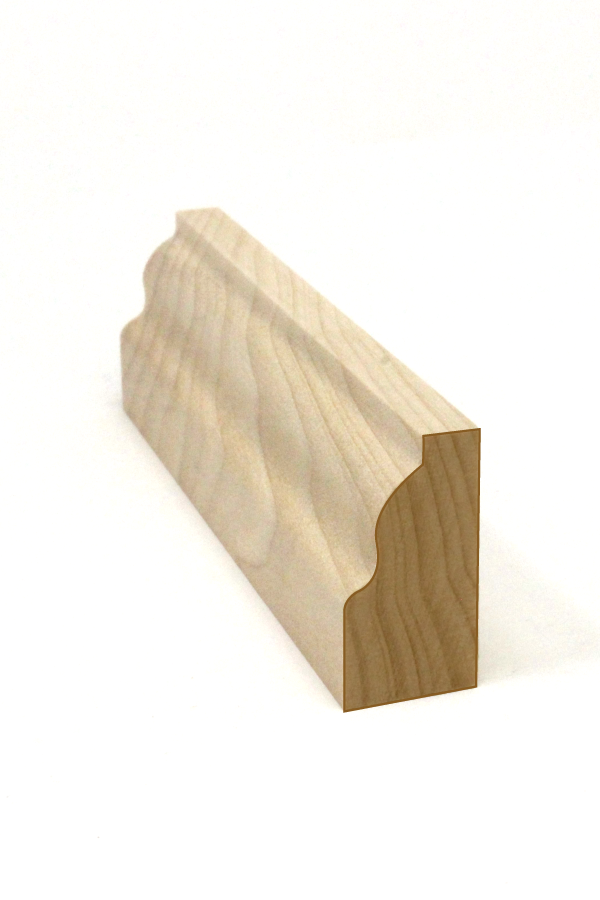 5/8"x1-1/4" Stop Moulding STPL1142