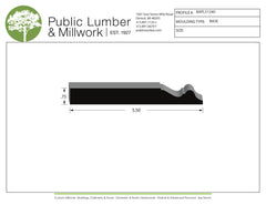 3/4"x5-1/2" Base BAPL51240