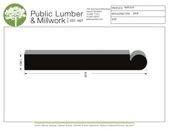 1-1/16"x8" Base BAPL810