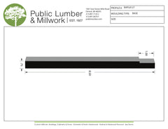 3/4"x8-1/2" Base BAPL8127