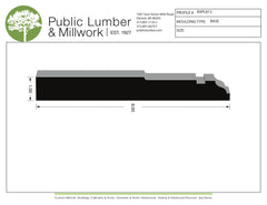 1"x8" Base BAPL812