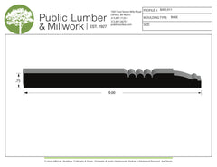 3/4"x9" Base BAPL911