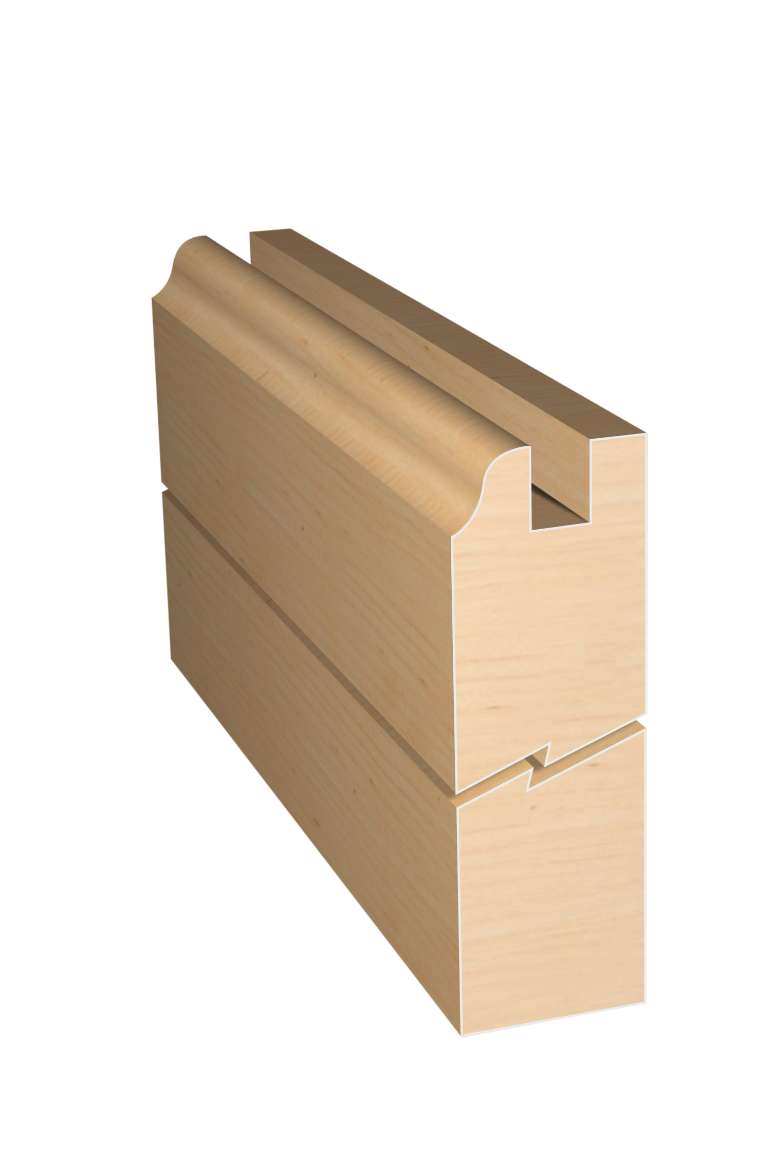 1"x3" Cabinet Rail CABPL31