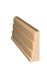 Three dimensional rendering of custom casing wood molding CAPL21211 made by Public Lumber Company in Detroit.