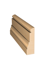 Three dimensional rendering of custom casing wood molding CAPL21213 made by Public Lumber Company in Detroit.