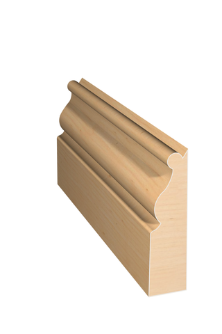 Three dimensional rendering of custom casing wood molding CAPL21222 made by Public Lumber Company in Detroit.
