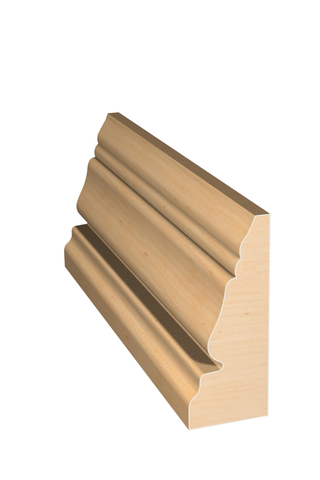 Three dimensional rendering of custom casing wood molding CAPL21232 made by Public Lumber Company in Detroit.