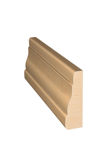 Three dimensional rendering of custom casing wood molding CAPL2141 made by Public Lumber Company in Detroit.