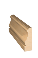 Three dimensional rendering of custom casing wood molding CAPL21420 made by Public Lumber Company in Detroit.