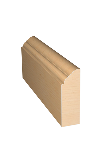 Three dimensional rendering of custom casing wood molding CAPL21430 made by Public Lumber Company in Detroit.