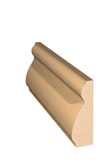 Three dimensional rendering of custom casing wood molding CAPL21436 made by Public Lumber Company in Detroit.