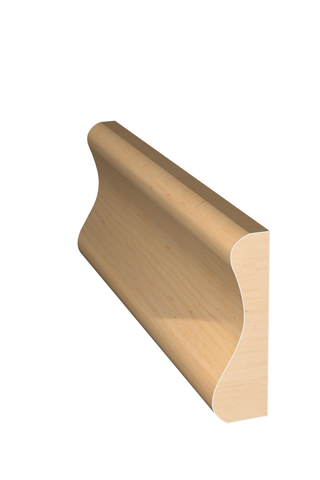 Three dimensional rendering of custom casing wood molding CAPL21437 made by Public Lumber Company in Detroit.