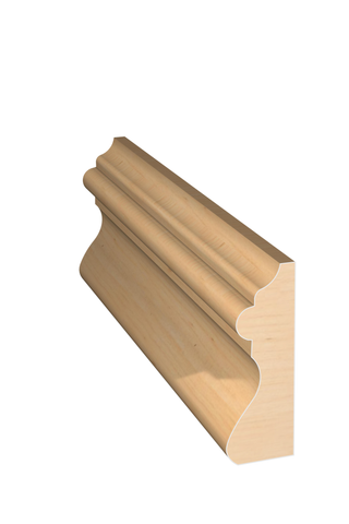 Three dimensional rendering of custom casing wood molding CAPL2183 made by Public Lumber Company in Detroit.
