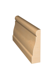 Three dimensional rendering of custom casing wood molding CAPL2342 made by Public Lumber Company in Detroit.