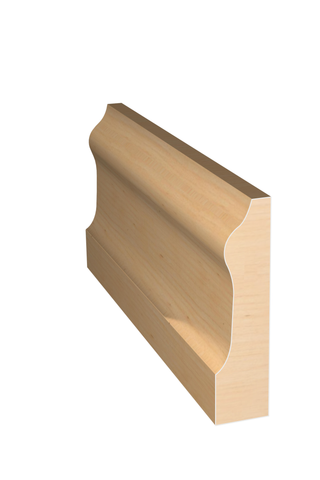Three dimensional rendering of custom casing wood molding CAPL2346 made by Public Lumber Company in Detroit.