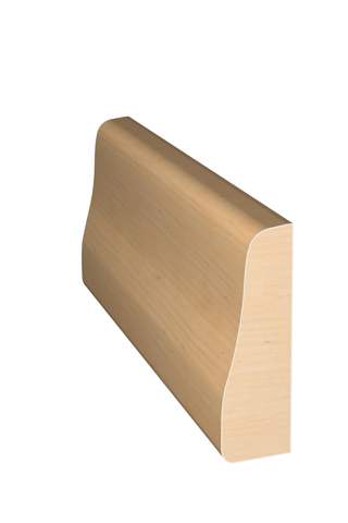 Three dimensional rendering of custom casing wood molding CAPL2582 made by Public Lumber Company in Detroit.