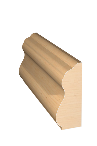 Three dimensional rendering of custom casing wood molding CAPL2586 made by Public Lumber Company in Detroit.