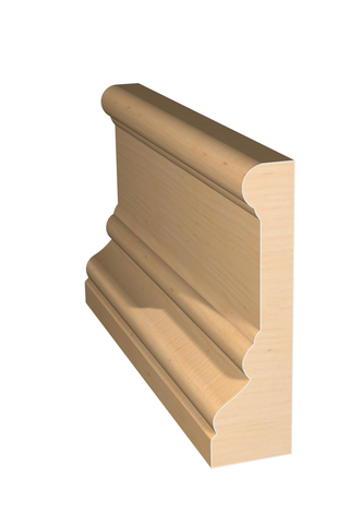 Three dimensional rendering of custom casing wood molding CAPL31211 made by Public Lumber Company in Detroit.