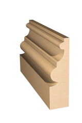 Three dimensional rendering of custom casing wood molding CAPL31218 made by Public Lumber Company in Detroit.