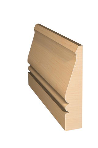Three dimensional rendering of custom casing wood molding CAPL31220 made by Public Lumber Company in Detroit.