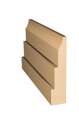 Three dimensional rendering of custom casing wood molding CAPL31223 made by Public Lumber Company in Detroit.