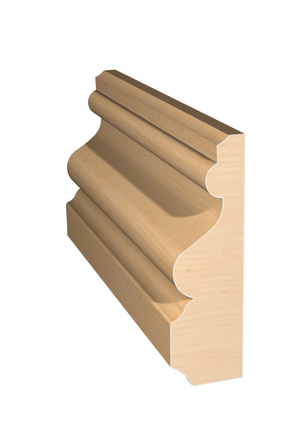 Three dimensional rendering of custom casing wood molding CAPL31226 made by Public Lumber Company in Detroit.