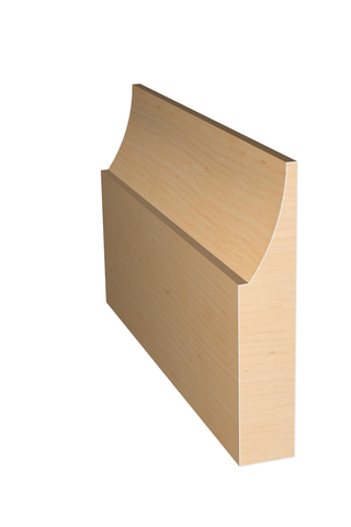 Three dimensional rendering of custom casing wood molding CAPL31244 made by Public Lumber Company in Detroit.