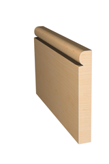 Three dimensional rendering of custom casing wood molding CAPL31249 made by Public Lumber Company in Detroit.