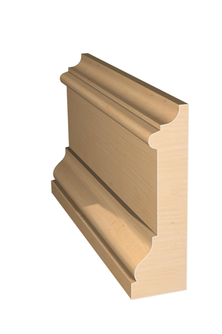 Three dimensional rendering of custom casing wood molding CAPL31258 made by Public Lumber Company in Detroit.