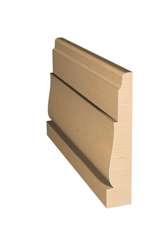 Three dimensional rendering of custom casing wood molding CAPL31264 made by Public Lumber Company in Detroit.