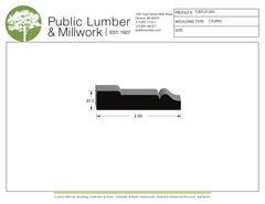 13/16"x3-1/2"  Casing CAPL31265