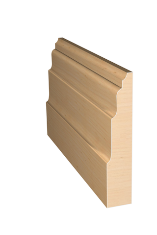 Three dimensional rendering of custom casing wood molding CAPL3128 made by Public Lumber Company in Detroit.