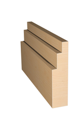 Three dimensional rendering of custom casing wood molding CAPL31417 made by Public Lumber Company in Detroit.