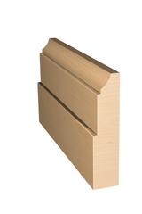 Three dimensional rendering of custom casing wood molding CAPL31419 made by Public Lumber Company in Detroit.