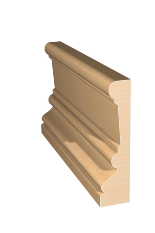 Three dimensional rendering of custom casing wood molding CAPL31421 made by Public Lumber Company in Detroit.