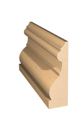 Three dimensional rendering of custom casing wood molding CAPL31435 made by Public Lumber Company in Detroit.