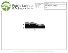 3/4"x3-1/4"  Casing CAPL31442