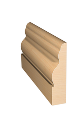 Three dimensional rendering of custom casing wood molding CAPL3184 made by Public Lumber Company in Detroit.